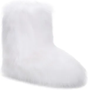 ZVC Women's Faux Fur Boots Furry Snow Boots Comfortable Fluffy Winter Boot Warm Fuzzy Mid-Calf Boot Outdoor Indoor Flat Shoes
